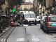 Incidente in via Nicola Fabrizi, paura per il guidatore di un scooter: alla fine è un codice verde