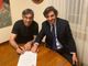 Ivan Juric con Urbano Cairo