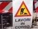 cartello lavori in corso