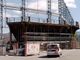 Cantieri intorno alla curva del vecchio Stadio Filadelfia
