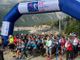 podismo in quota con traguardo