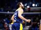 Giocatore di basket in allenamento
