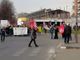 Anche i lavoratori torinesi di Italiaonline manifestano davanti alla Borsa di Milano