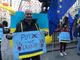 &quot;Putin-out dall'Ucraina&quot;, manifestazione sotto il Comune di Torino: &quot;Agire di fronte alla guerra&quot; [VIDEO]