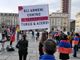 Armeni in piazza Castello a Torino: &quot;Stop alle violenze in Artsakh&quot; [FOTO]