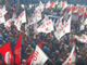 Un momento della manifestazione No Tav