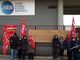 Addetti alle pulizie in protesta e in presidio da ieri davanti alla sede dell'INRM