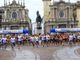 Gente che parte per la maratona