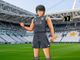 La foto di Mark Lenders all'Allianz Stadium pubblicata sul sito ufficiale della Juventus