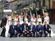 Scene da matrimonio in corso Italia a Saluzzo: sette spose torinesi reindossano l'abito bianco per rivivere il giorno più bello