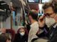 mauro salizzoni sul treno affollato