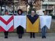 L’arte che “lega” gli abitanti di Mirafiori Sud: bandiere e murales tra via Artom e via Fratelli Garrone