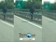 monopattino in autostrada