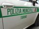 un'auto della polizia municipale