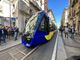 tram hitachi - foto di archivio