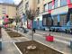 nuovo piazzale davanti a liceo Regina Margherita