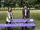 Inaugurata al parco Porporati di Grugliasco la panchina viola, simbolo della lotta all'epilessia