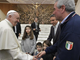 Papa Fancesco ha ricevuto in Vaticano i rappresentanti della Protezione Civile