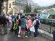 Bardonecchia, larga adesione alla passeggiata evocativa per celebrare i 150 anni del traforo del Frejus