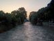 tramonto sul fiume