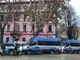 Polizia davanti ad Askatasuna - immagine d'archivio