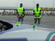 agenti di polizia stradale al casello
