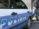 Volante della Polizia con agente