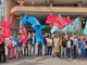 Palagiustizia, più di cento dipendenti scendono in strada per protesta: &quot;Non siamo valorizzati, il Ministero si dimentica di noi&quot;