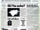 La prima copertina de Il Mercoledì di Moncalieri uscita 30 anni fa