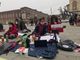 immagini di repertorio della protesta anti dad