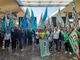 La protesta dei lavoratori Operosa scandisce la mattinata a Porta Nuova