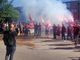 Una precedente protesta dei lavoratori Procemsa di Nichelino