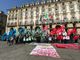 protesta sindacale in piazza Castello