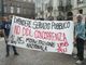 protesta piazza carignano