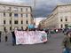 Protesta per chiedere la riapertura del Maria Adelaide