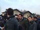 Matteo Salvini in via Germagnano a Torino: &quot;Chiuderemo il campo rom&quot; (FOTO E VIDEO)