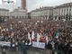 Piazza Vittorio Veneto ore 10: il Sì alla Tav oggi si muove in corteo