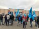 Sciopero dei lavoratori presso i magazzini del freddo del Carrefour di Rivalta