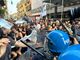 scontri per meloni a torino