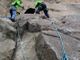 Il Soccorso Alpino porta in salvo scalatrice caduta durante un'arrampicata alla falesia di Montestrutto