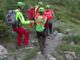 Soccorso alpino in azione