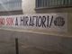 CasaPound contro “Barattolo”: compare lo striscione “No Suk a Mirafiori” in via Vigliani