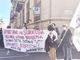 protesta davanti a Edisu Piemonte