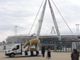 tapiro gigante fuori dall'allianz stadium