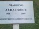 Divelta la targa per Alda Croce in piazza Adriano, il Centro Pannunzio: &quot;Ripristinatela&quot;