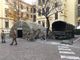Coronavirus, allestite le tensostrutture all'esterno del Maria Vittoria