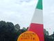 Torino, nuovamente imbrattato il “Totem della Pace” della Pellerina