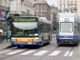 Bius e tram in centro a Torino