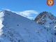 Grossa valanga nella zona del Vallon Cros, non risultano vittime
