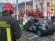 Borgone di Susa, scontro tra auto e treno: i Vigili del fuoco portano in salvo il conducente